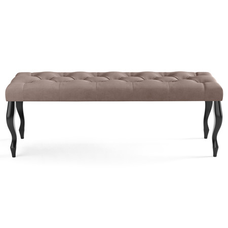 Lavice CHESTERFIELD 120x40 cm Světle hnědá Signal-nabytek