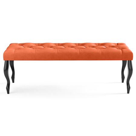 Lavice CHESTERFIELD 40x40 cm Oranžová Signal-nabytek